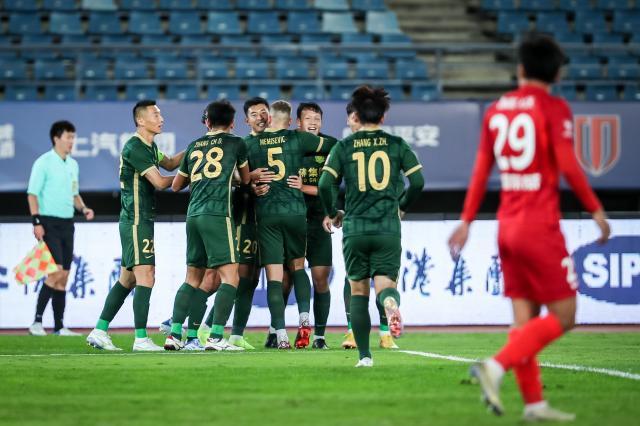 【中超】高天意进球张玉宁越位+中柱 国安1比0海港